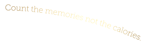 Ukrasni natpis Memories - Bistro Klaudia Banjole
